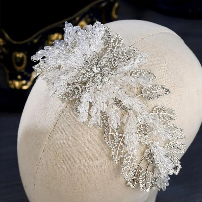 

Sparkling Crystal Headbands for Formal Event Rhinestones Hairband Wedding Bride Headbands Evening Dress Hairstyle Accessory