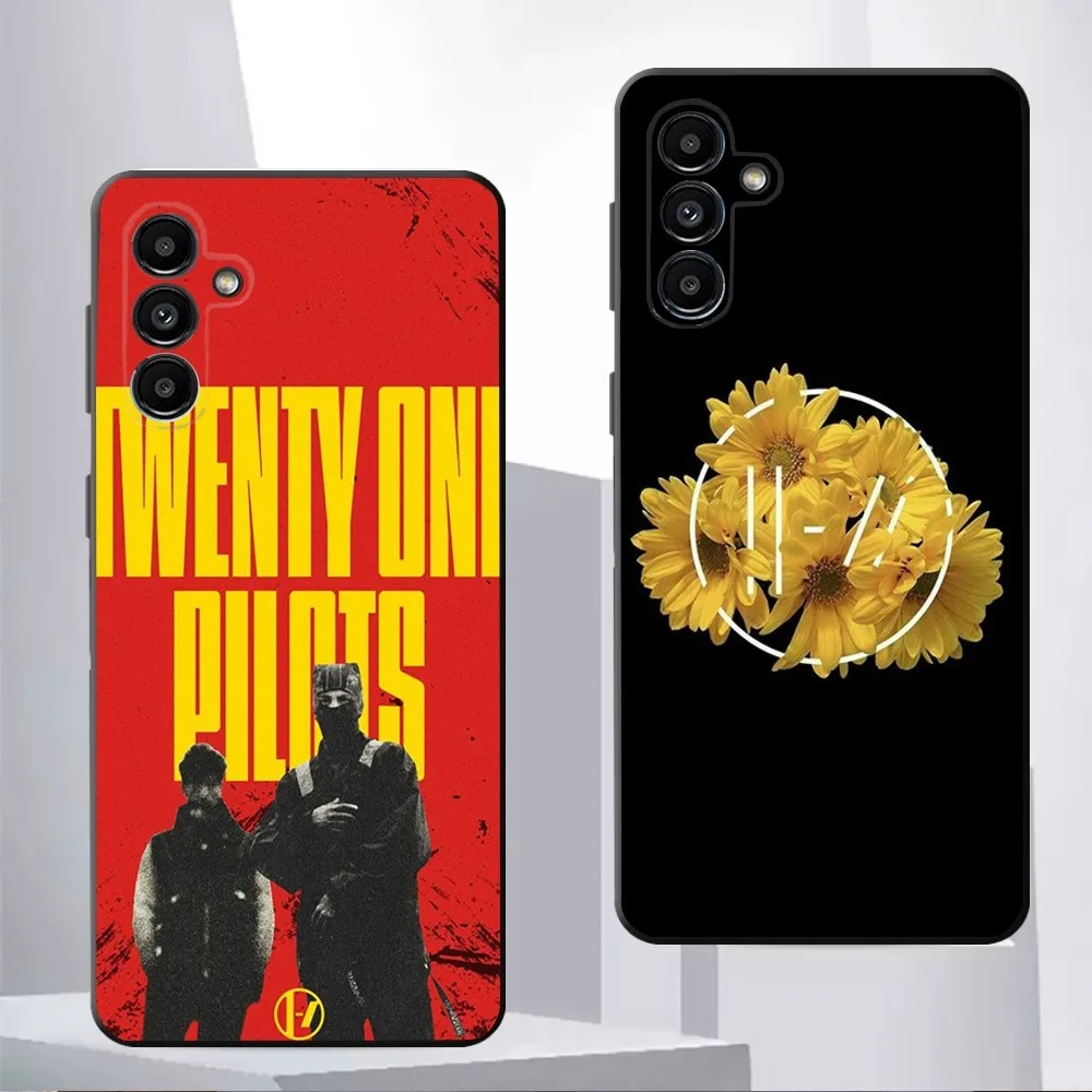 T-Twenty one pilot-S  Phone Case For Samsung Galaxy A13,21s,22,31,32,52,53,71,80,91 Black Soft Cover