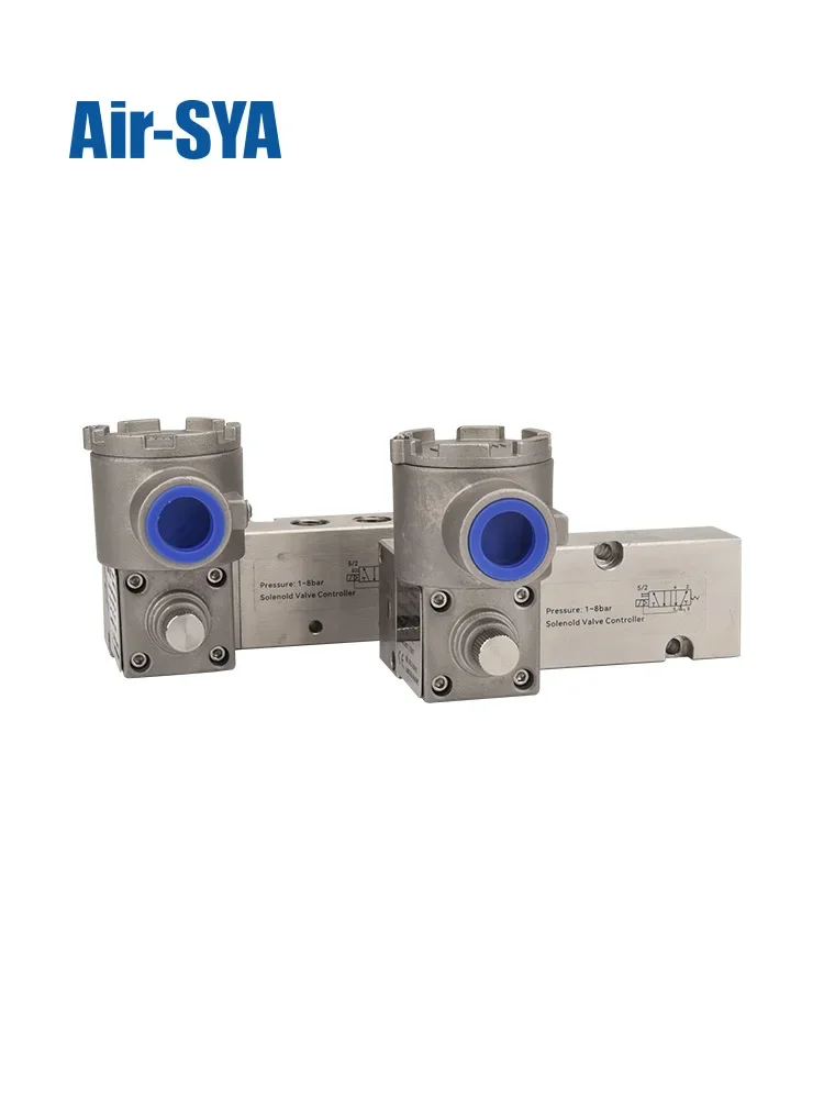 Air-SYA Manufacturer Dual Control Intrinsic Safety Board Connection Stainless Steel Explosion-proof Solenoid Valve