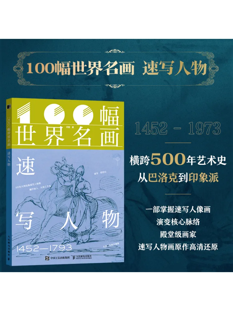 

Книга-Winshare 100, всемирно известные картины, фигурки эскизов