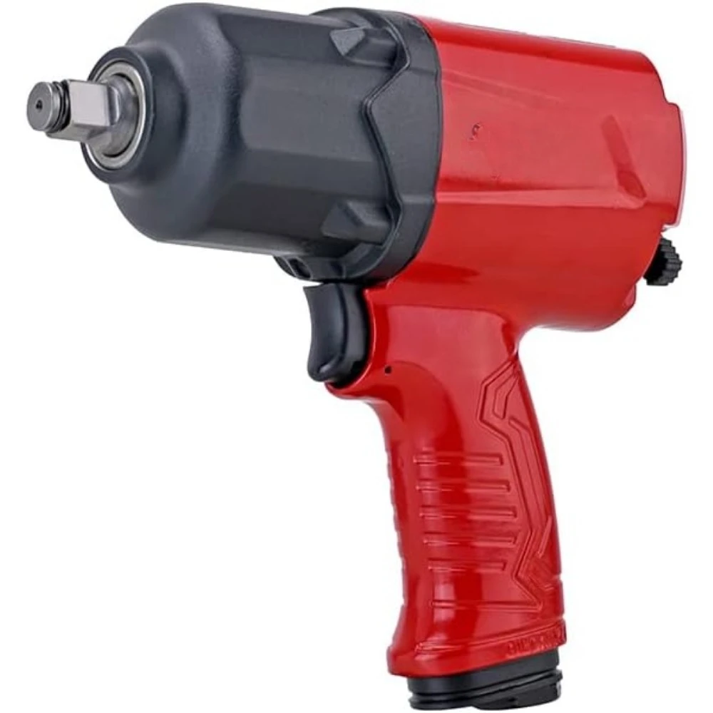 

1/2-Inch Aluminum Air Impact Wrench 1380FT-LB Twin Hammer Pneumatic Impact Gun for Auto Repair