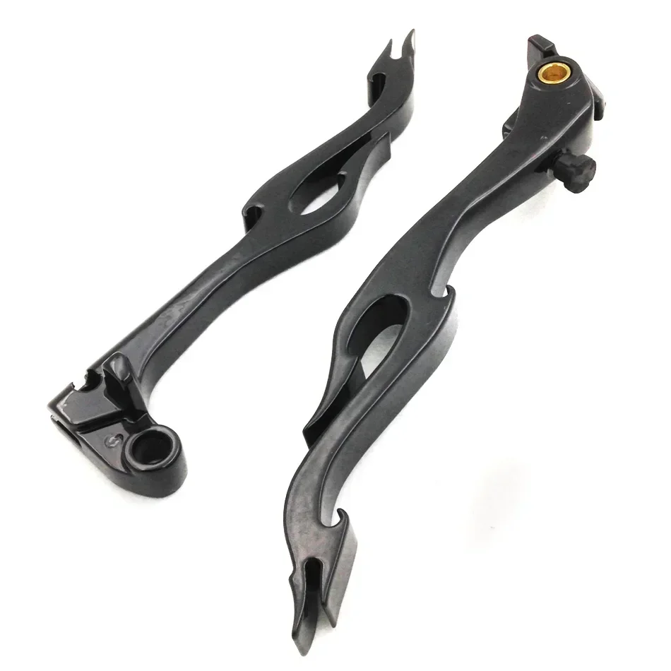 

Motorcycle Parts Brake Clutch Flame Lever for Yamaha 2004-2012 YZFR1 R1 2005-2012 YZFR6 R6 Black