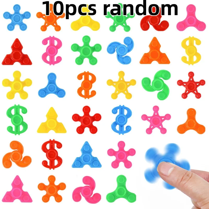 10-30 stücke Mini Fingertip Gyroskop Spinner kinder Party Farbe Spinning Spielzeug Spinning Gyroskope Party Stress Relief Geschenke – Detail 7