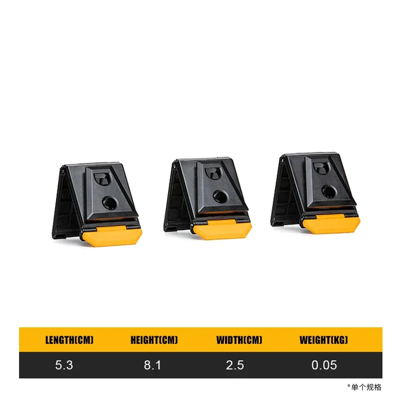 TOUGHBUILT TB-CT-150 3 peças ClipTech Hubs Acessórios para ferramentas elétricas