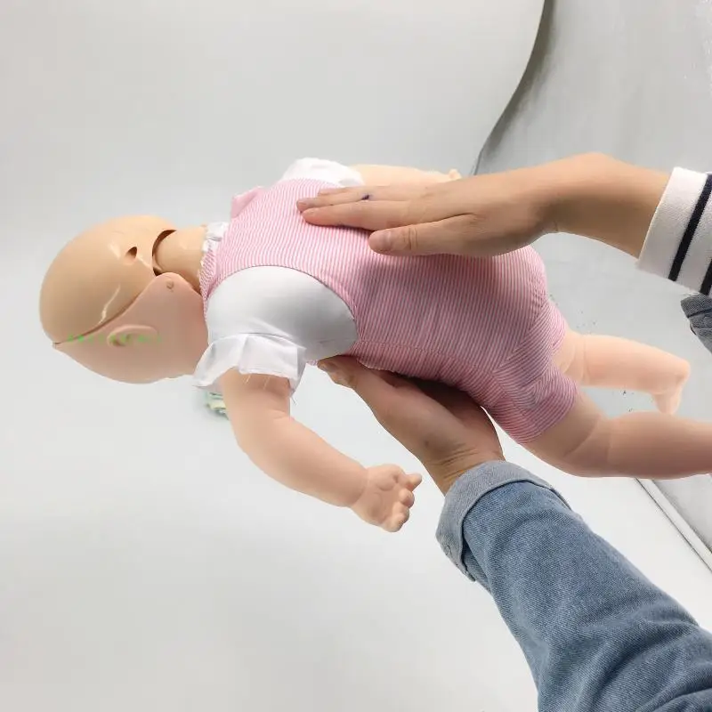 Baby infarction model infant airway obstruction and CPR model Respiratory poly-stop emergency