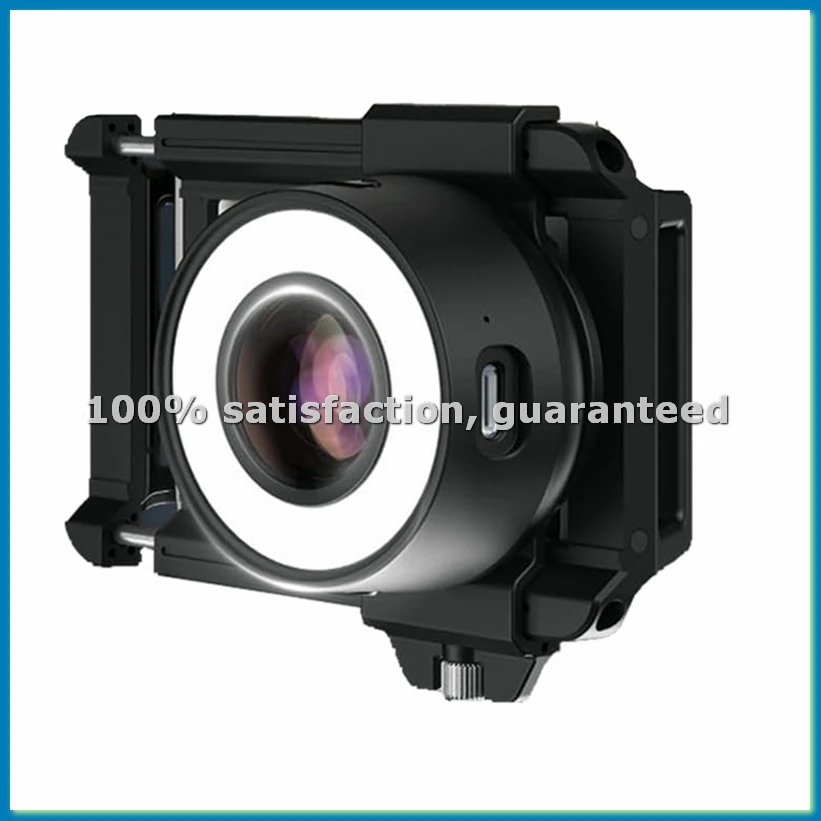 

Макрообъектив с 120-кратным зумом для всех телефонов, карманный микроскоп-объектив с подсветкой для селфи, объектив для макрофотографии на смартфоны - ABHG