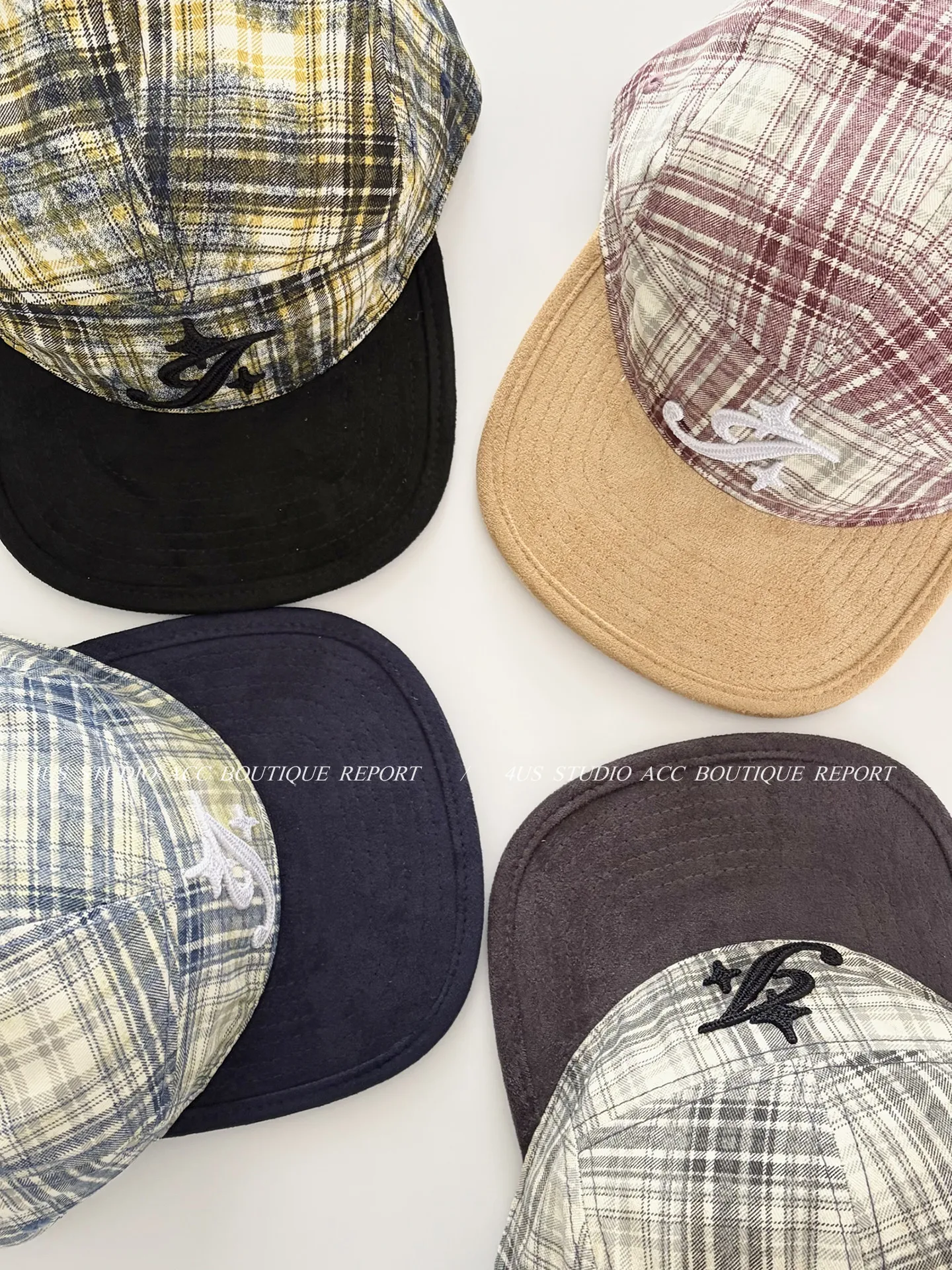 dimensional embroidered flat-brim baseball cap for women, street fashion brand versatile cap that makes the face look smaller