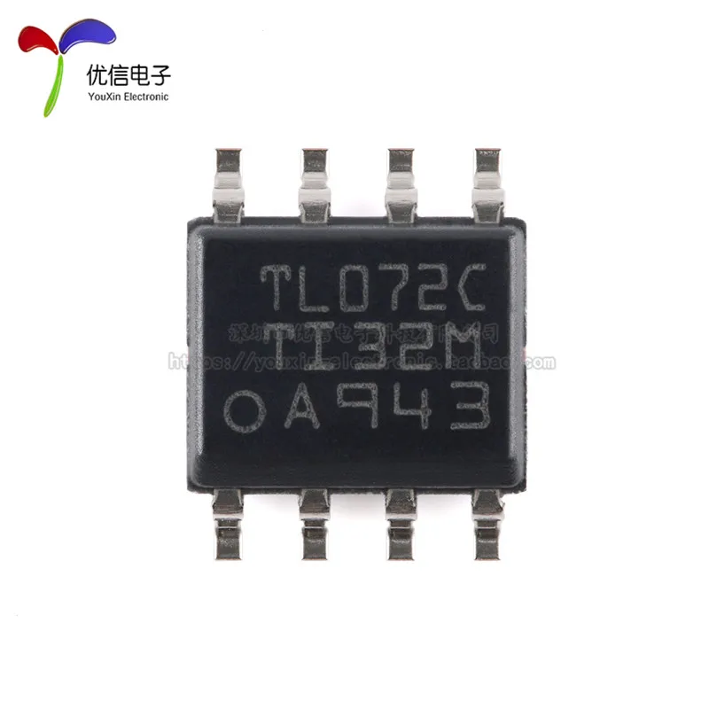 10 stücke original echte patch TL072CDR SOIC-8 dual JFET eingang allgemeine betriebsverstärker chip