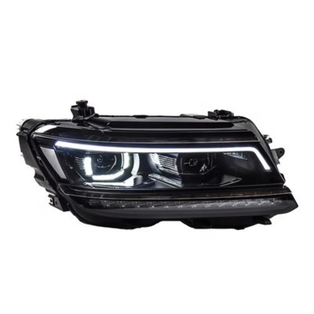 

Body Kit LED Front Headlight Assembly for Volkswagen vw Tiguan general convert deluxe style Daytime Running Light Turn Signal