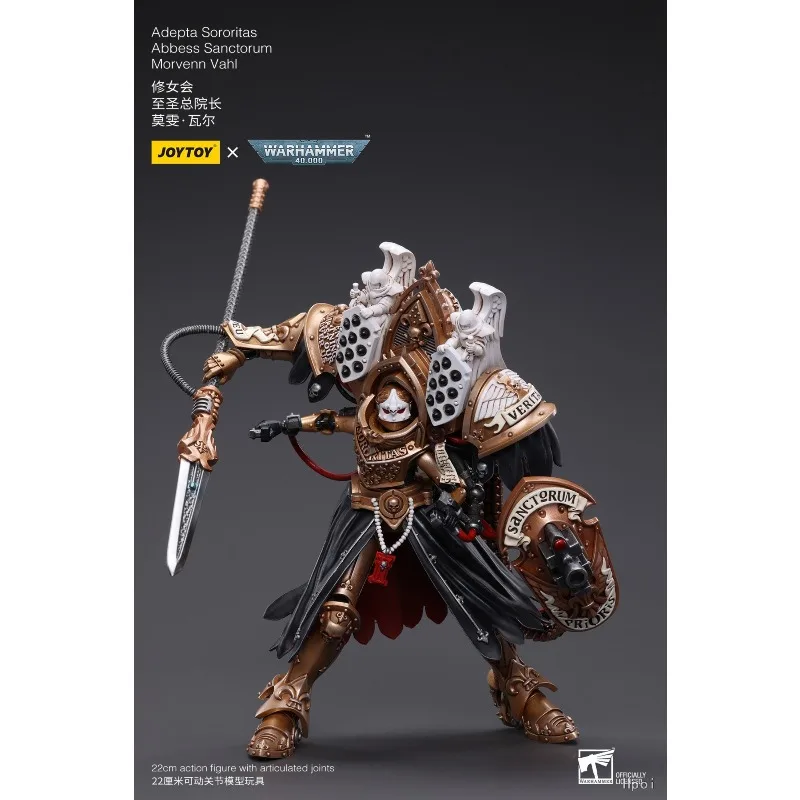 [متوفر] JOYTOY الأصلي 40K1/18 دمية متنقلة Warhammer 40000 Sheng General Dean Mo Wen Val مجموعة ألعاب مجسمة مشتركة متنقلة
