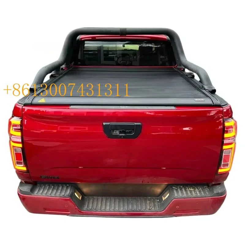 FactoryGreat Wall Power Ute Retractable Tonneau Cover Locking Ranger Waterproof Aluminium Roller Shutter Roll-up Operation