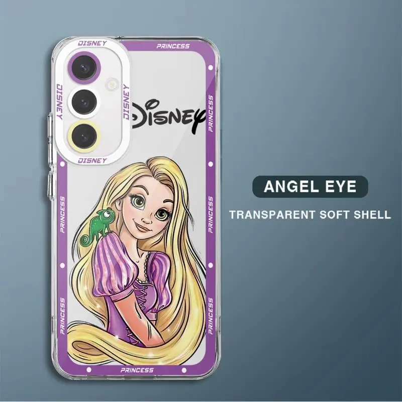 Disney Princess Art Etui na telefon Honor X9a 5G 90 Lite X8 4G X8a X7b X9b 5G X8b Przezroczysty silikonowy pokrowiec