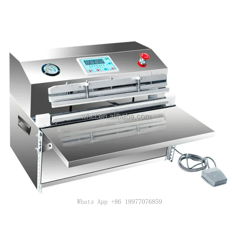 Bench Top Stainless Steel Vacuum Packaging External Food Vacuum Sealer Sealing Machine