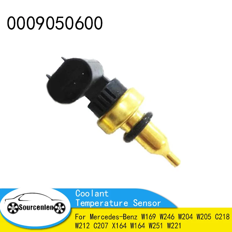 

Новый датчик температуры охлаждающей жидкости 0009050600 A0009050600 для Mercedes-Benz W169 W246 W204 W205 C218 W212 C207 X164 W164 W251 W221