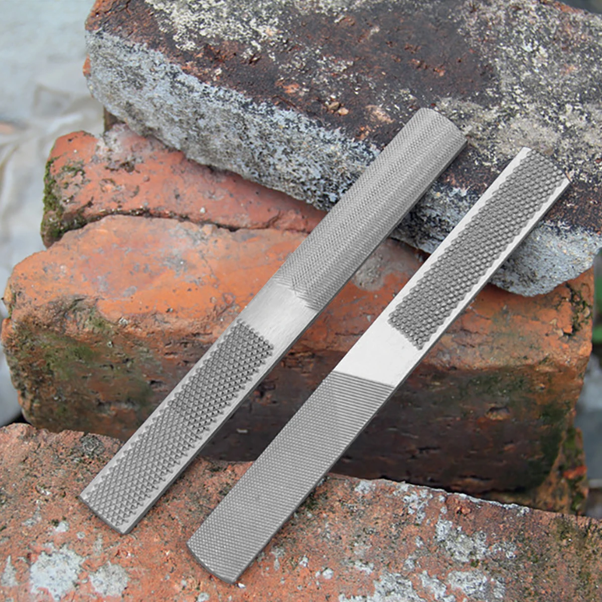 4 Way Wood Rasp File, Premium Grade High Carbon Hand File and Round Rasp, Half Round Flat & Needle Files. Best Wood Rasp Set for Sharping Wood and Metal Tools (2 Pack 4 Way Wood Rasp File, Premium Grade High Carbon Hand File and Round Rasp, Half Round Flat & Needle Files. Best Wood Rasp Set for Sharping Wood and Metal Tools (2 Pack