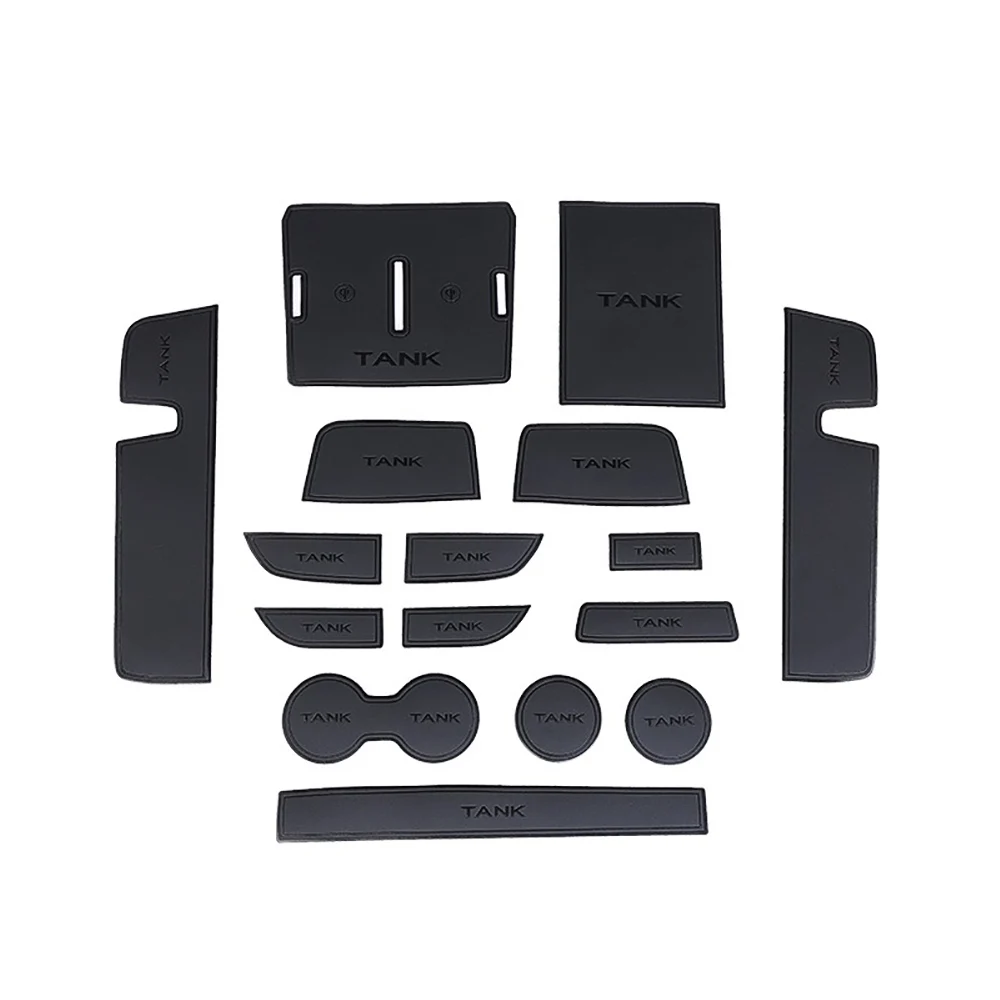 

Car Door Slot Pad Anti Slip Pad Water Cup Pad For Great Wall GWM WEY Tank 400 2023 2024 Interior Modification Accessories