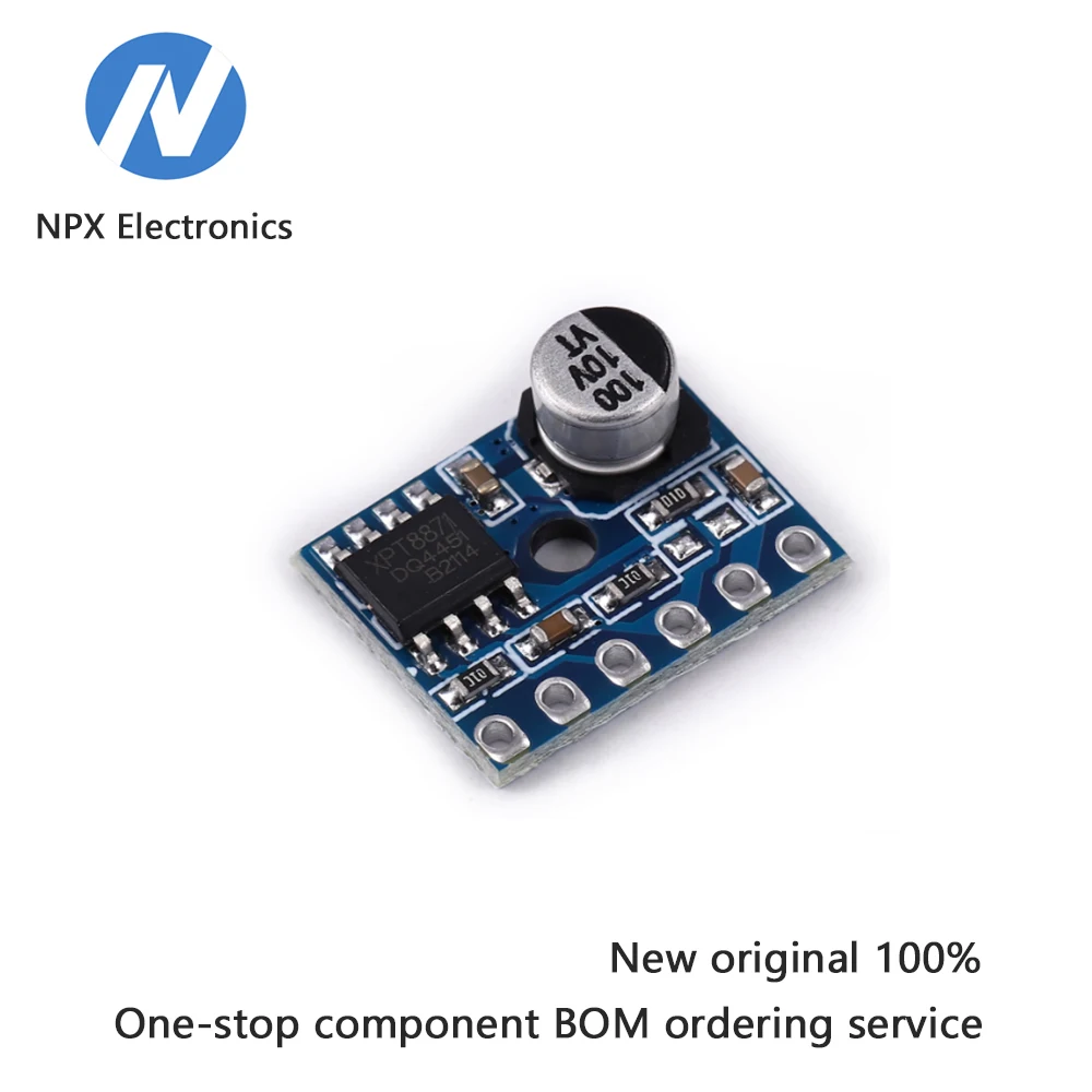 

Class D digital power amplifier module, 5W single-channel audio power amplifier module, power amplifier board module 10PCS