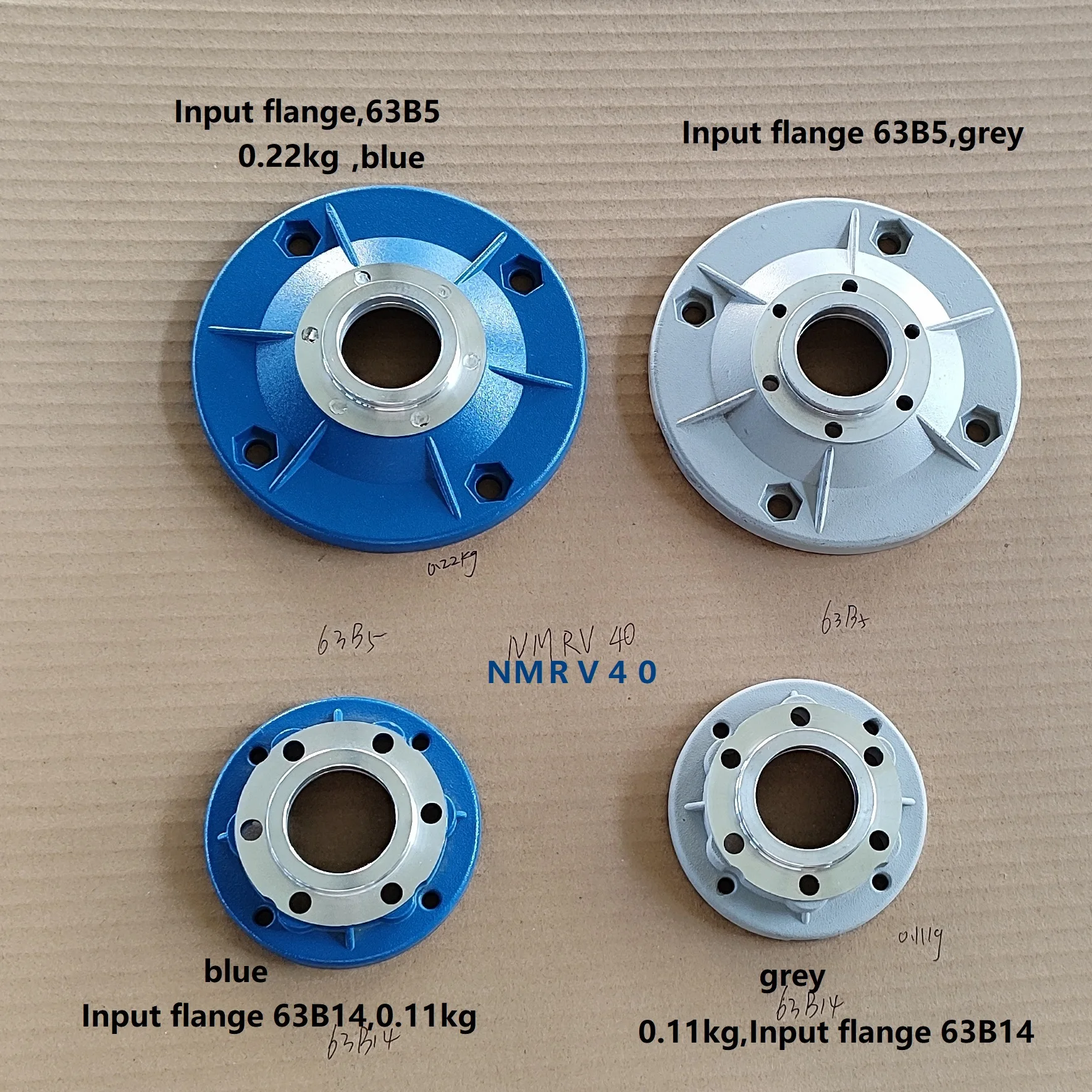 CYAutoman Input Flange 56B5 56B14 63B5 63B14 71B5 71B14 64x64 60x60 for Worm Gearbox Worm Gear Reducer RV040 NMRV040