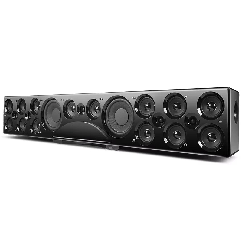 New Arrival Hyper Sound 7.2 CH 8-Speaker 365W RMS Wooden Home Theater Speaker System for TV BT Wireless Control Soundbar