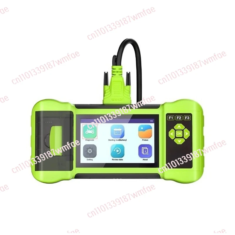 Motorcycle scanner 12v battery tester, engine analyzer diagnostic tool