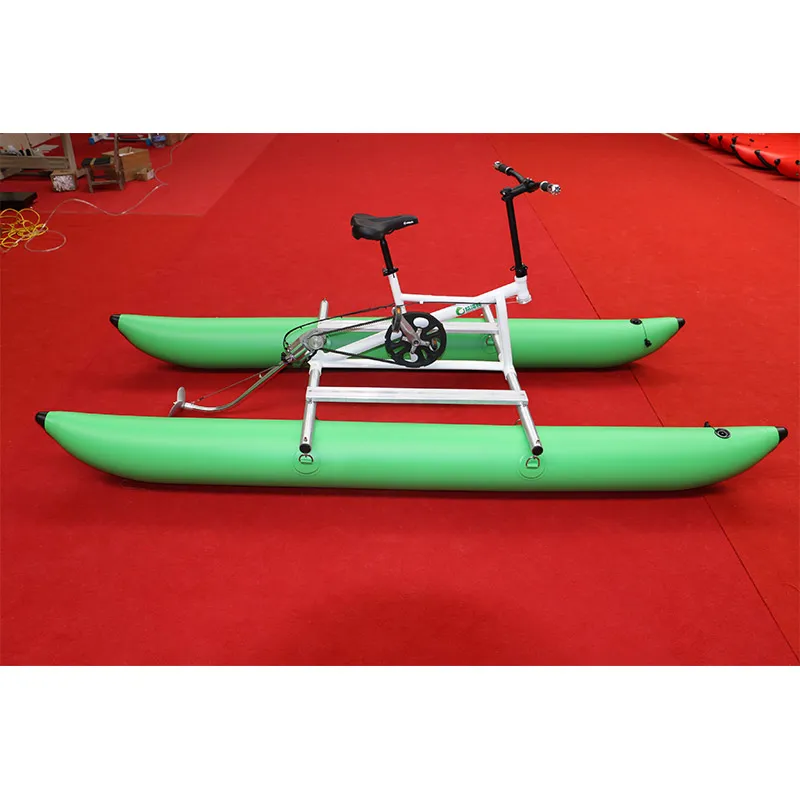 

2026Single Person Adult Pedal PVC Inflatable Water Floating Bike Sea Brcyclepromote sales