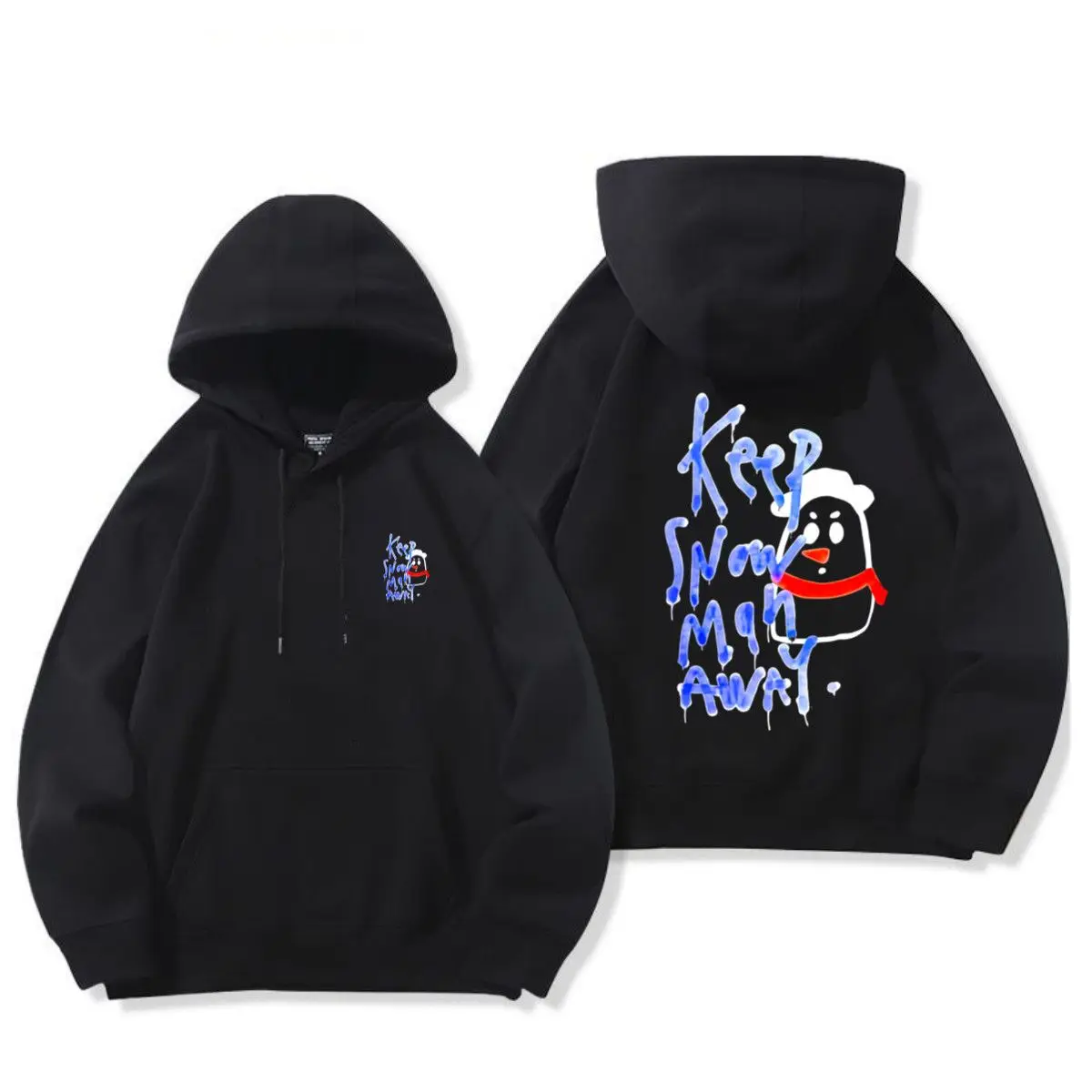 سرنا LingOrm نفس هوديي رسالة مطبوعة جولة الرقبة البلوز فضفاضة طويلة الأكمام هوديي Orm Kornnaphat #5