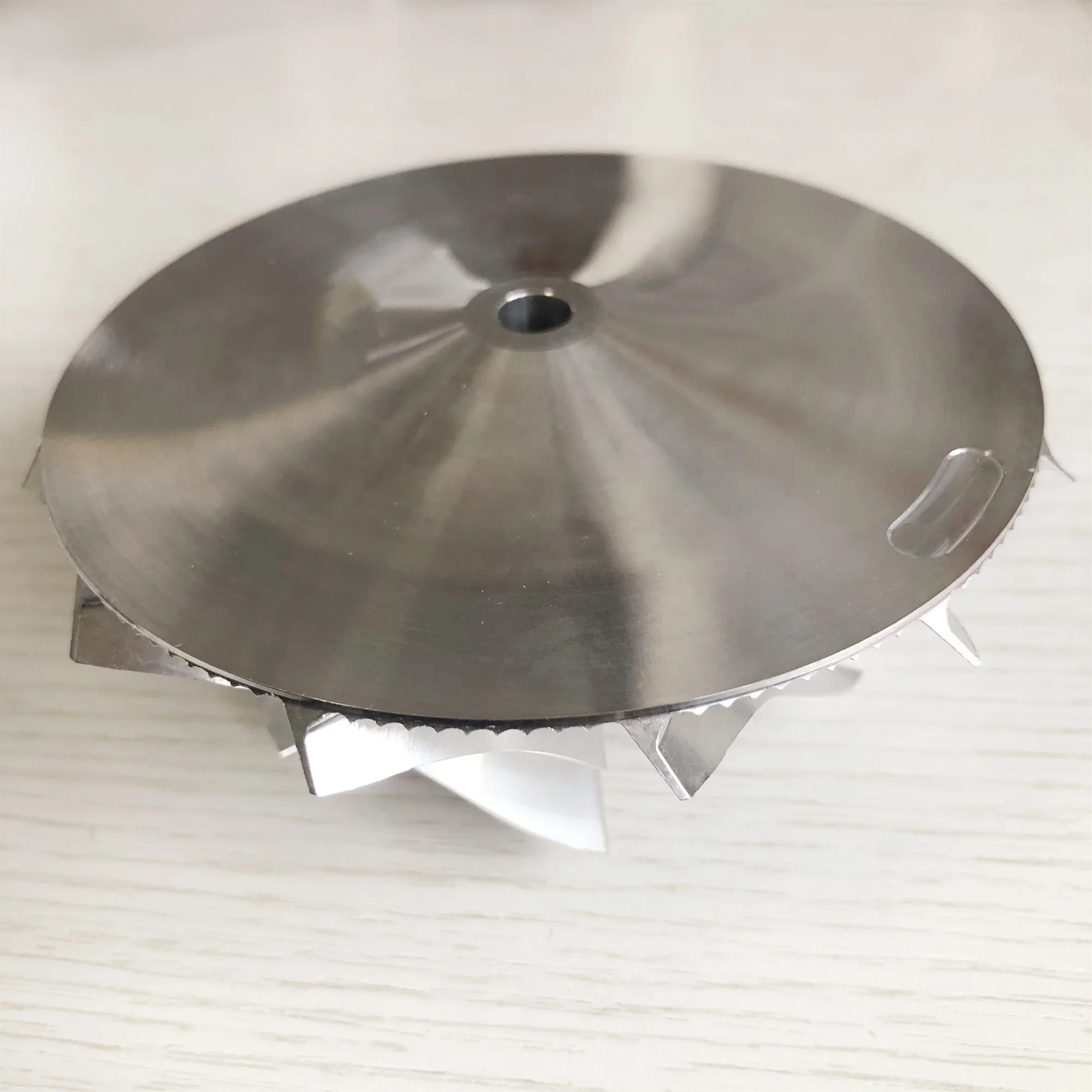 

T76 6+6 blades 76.71/102.35mm turbo aluminum 2618/milling/billet compressor wheel for racing