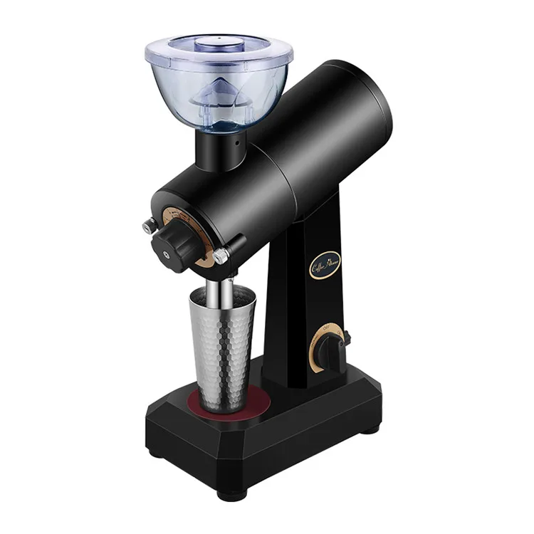 Commercial Antique Espresso Coffee Grinders Household Aluminum Coffee 220V Electric Lingdong CN;GUA Cleaning Cycle 80 Mm 200A