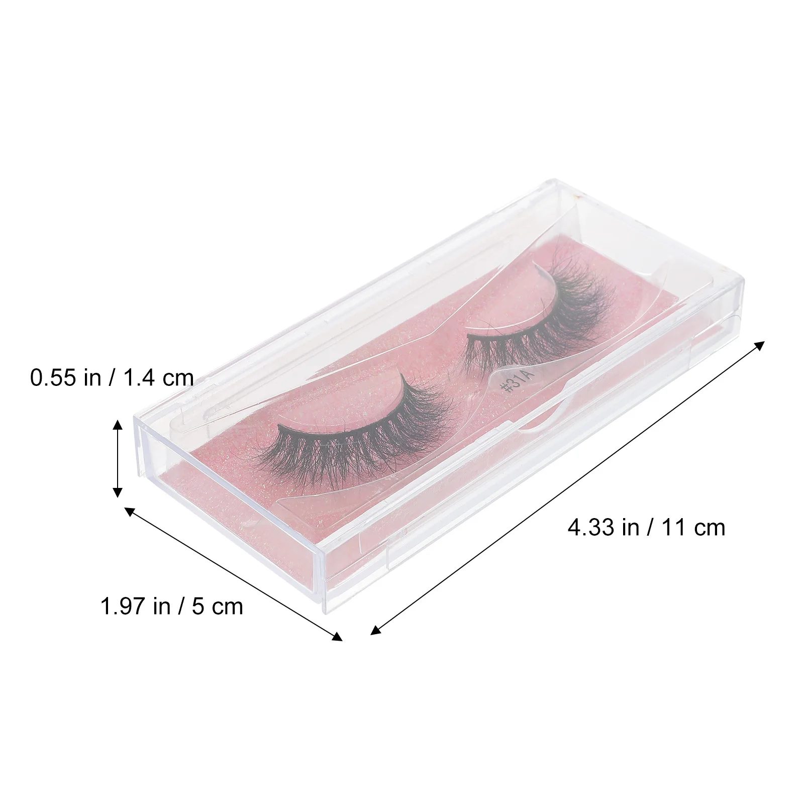 

1Pair False Eyelash Extensions for Women Ladies Girls Eye Catching Party Club Daily Use Eyelash Extensions