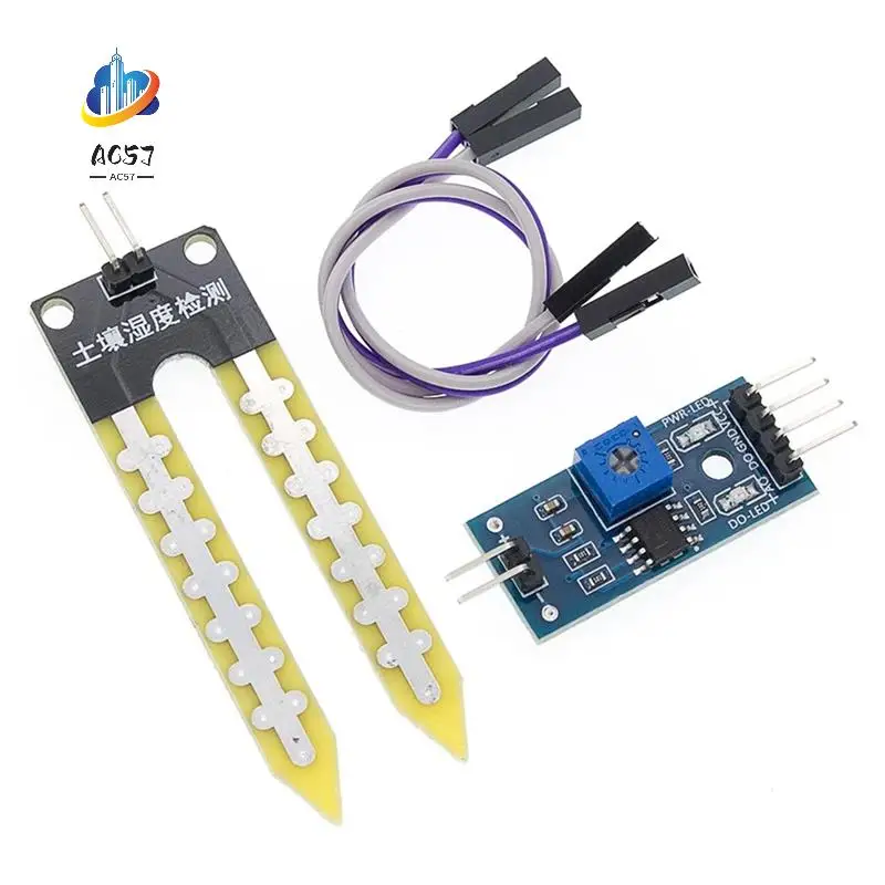 AC57-Soil Moisture Meter Detection Module Robot For SUNLEPHANT Smart Cart Multifunction Soil Moisture Sensor