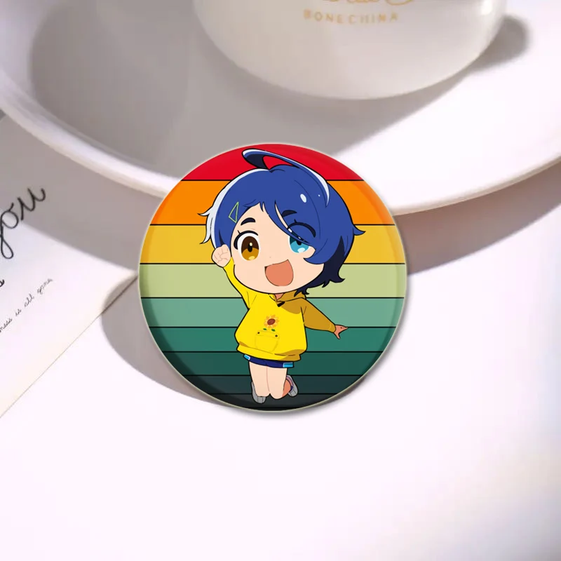 Anime Wonder Egg Priority Brooch Cute Cartoon Girl Icon Badge Backpack Shirt Lapel Pin Creative Handmade Jewelry Accessorie Gift