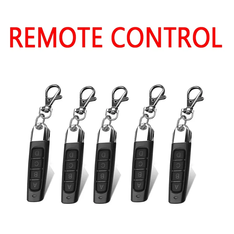 433mhz cópia automática de controle remoto chave elétrica abridor de portão de garagem controle remoto duplicador clone clonagem código transmissor