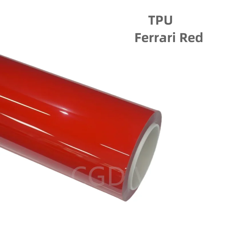 

Color PPF gloss Farrah red TPUPPF film paint protective film coating anti-yellowing self-healing heat repair