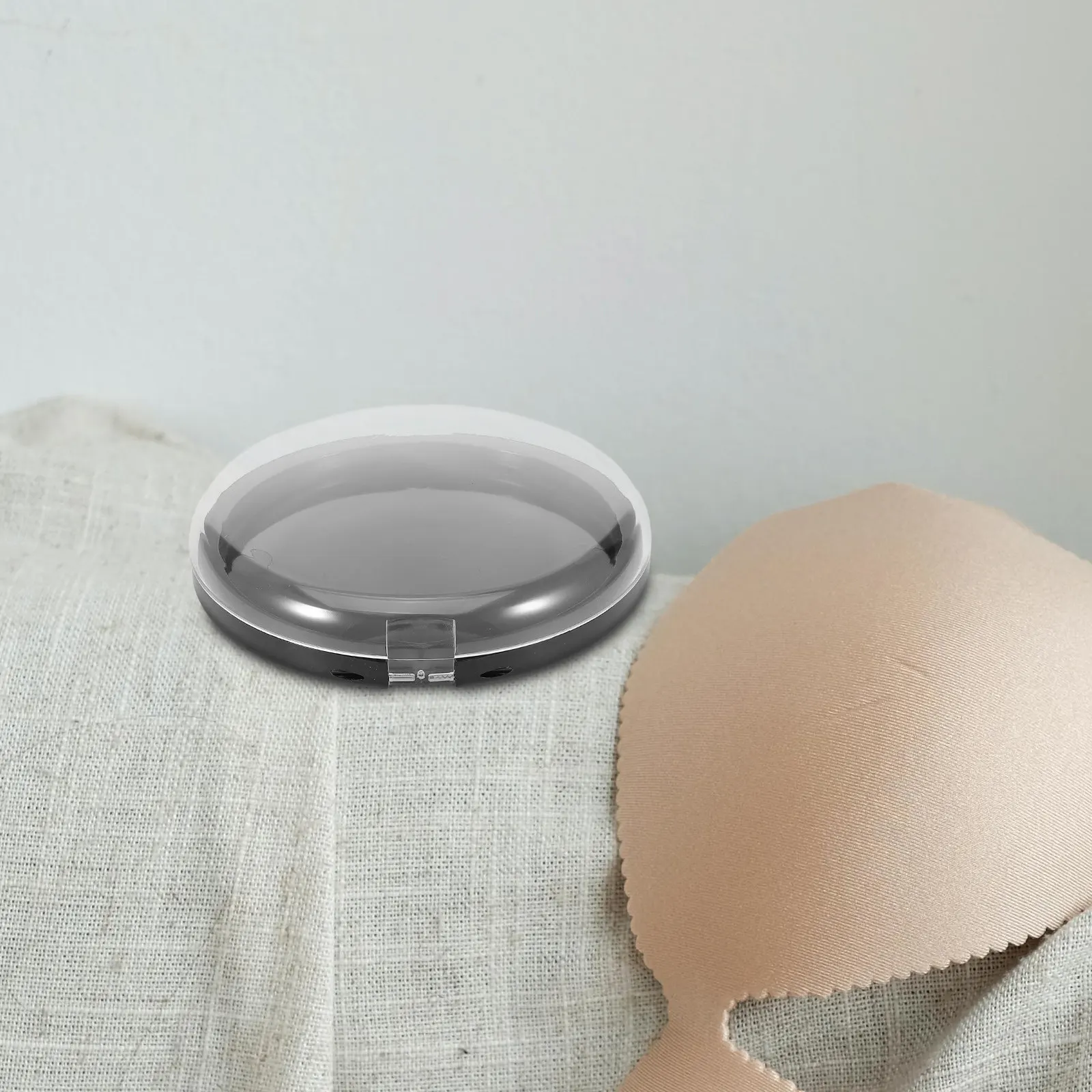 

Mini Travel Bra Case Compact Lightweight Plastic Underwear Storage Box Convenient Bra Pad Box Portable Boxes Case