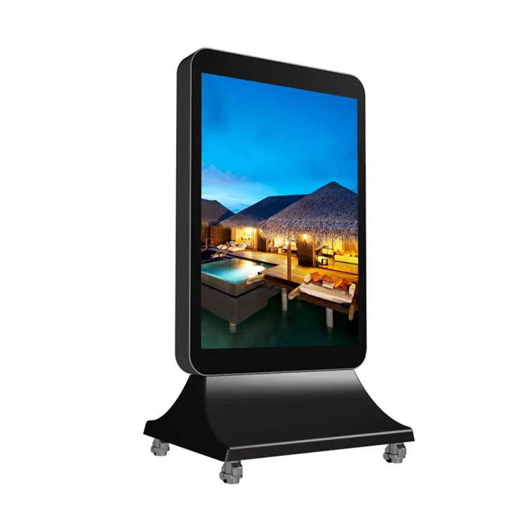 واي فاي التحكم ملصق Led الإضاءة في الهواء الطلق القطب عرض شاشة الإعلان شاشة التجزئة في الهواء الطلق ملصق