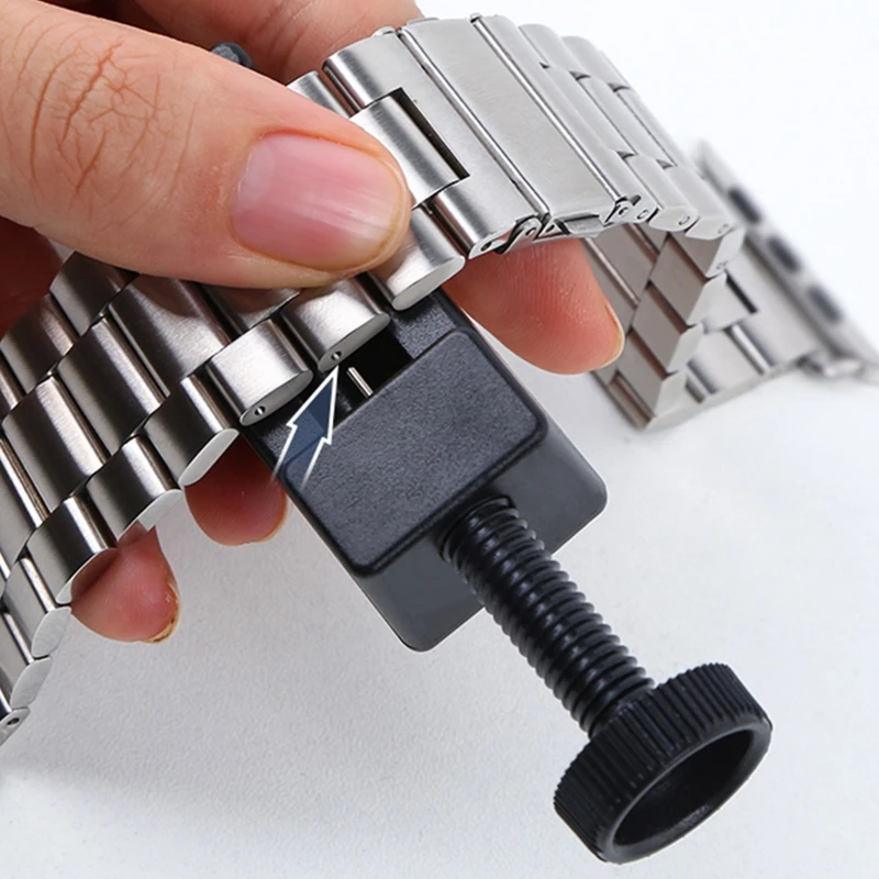 Alat Reparasi Penghilang Pin Rantai Gelang Celah Dapat Disesuaikan Tautan Tangan untuk Pria