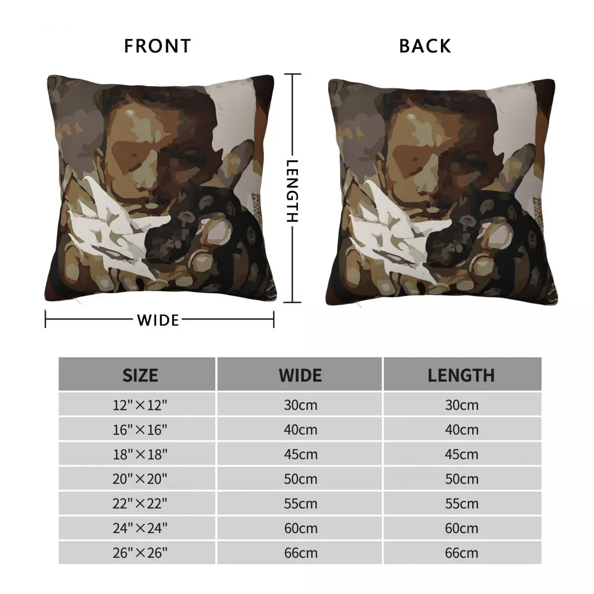 Dorian Pavus Tarot Card Dragon Age Square Pillowcase Polyester Linen Velvet Printed Decor Throw Pillow Case Home Cushion Case