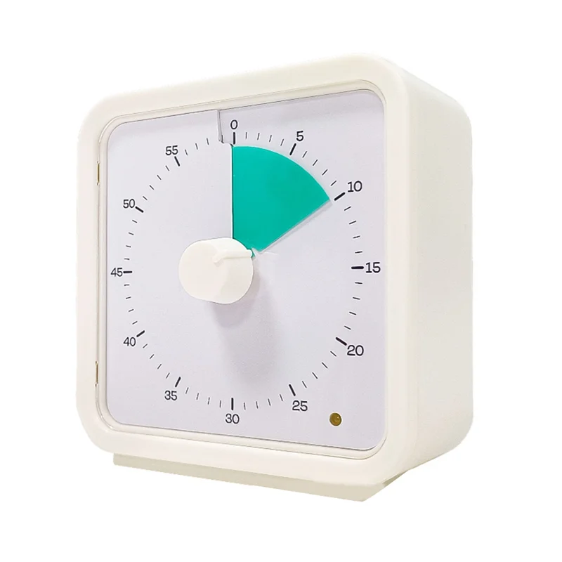 B47C 60-Minute Visual Timer For Kids, Time Management Tool Study Classroom Timer, Pomodoro Timer With Silent Operation