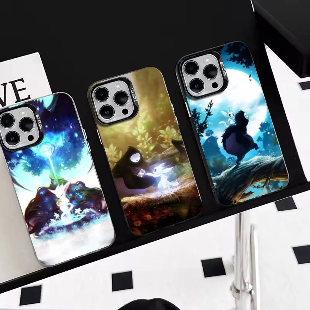 

GAME-Rabbit-Ori Phone Case For iPhone 17,16,15,14,13,12,11 Plus,Pro Max,XS,Colorful Silver Phone case Funda Cover