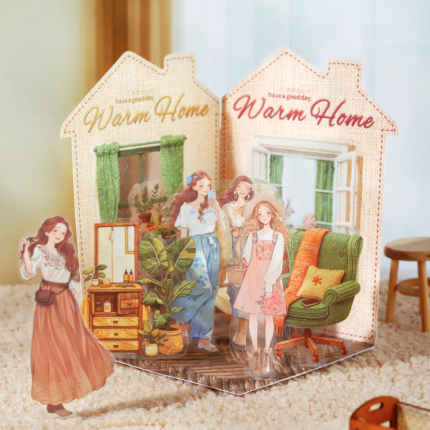 ヴィンテージファッションガールキャラクターペット風景ペットス - Vintage Fashion Journal のレビューと価格