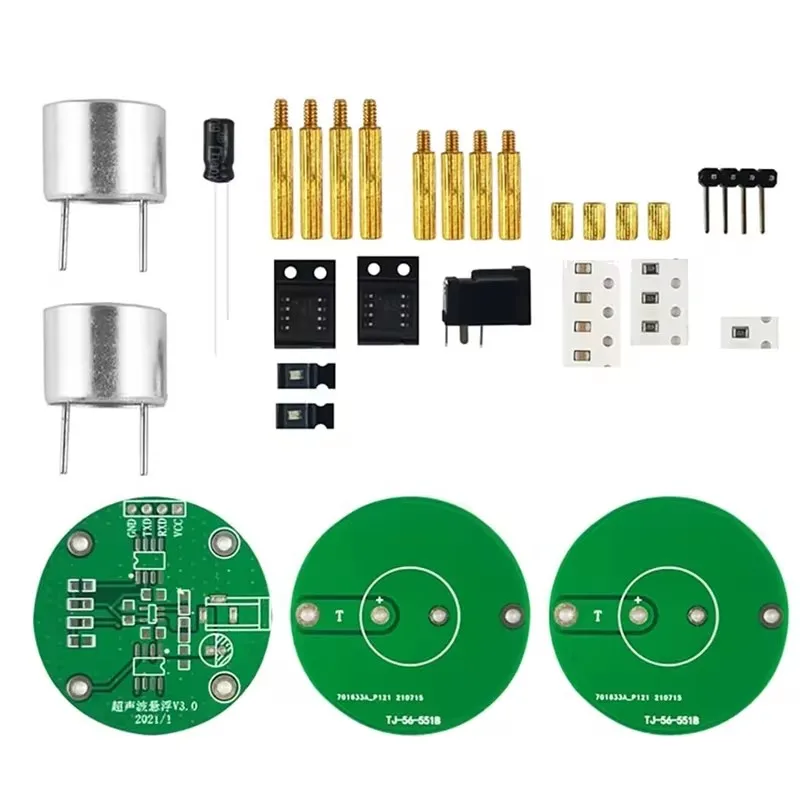 Controlador de onda de pie suspendido ultrasónico, kit de soldadura electrónico DIY, experimento científico, producción y ensamblaje de tecnología