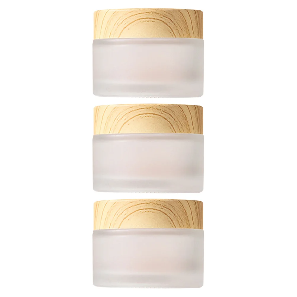 3 ชิ้นขวดครีมเปล่าน้ำหนักเบาขนาดกะทัดรัดภาชนะรีฟิลสำหรับครีมบำรุงผิวหน้าแชมพูโลชั่นบำรุงผิวใช้สำหรับเดินทาง