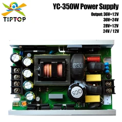 TIPTOP 350W Led Stage Lighting Power Supply MF350-360 Voltage Transformer 12V+28V 12V+36V 24V+36V Output Moving Head Light