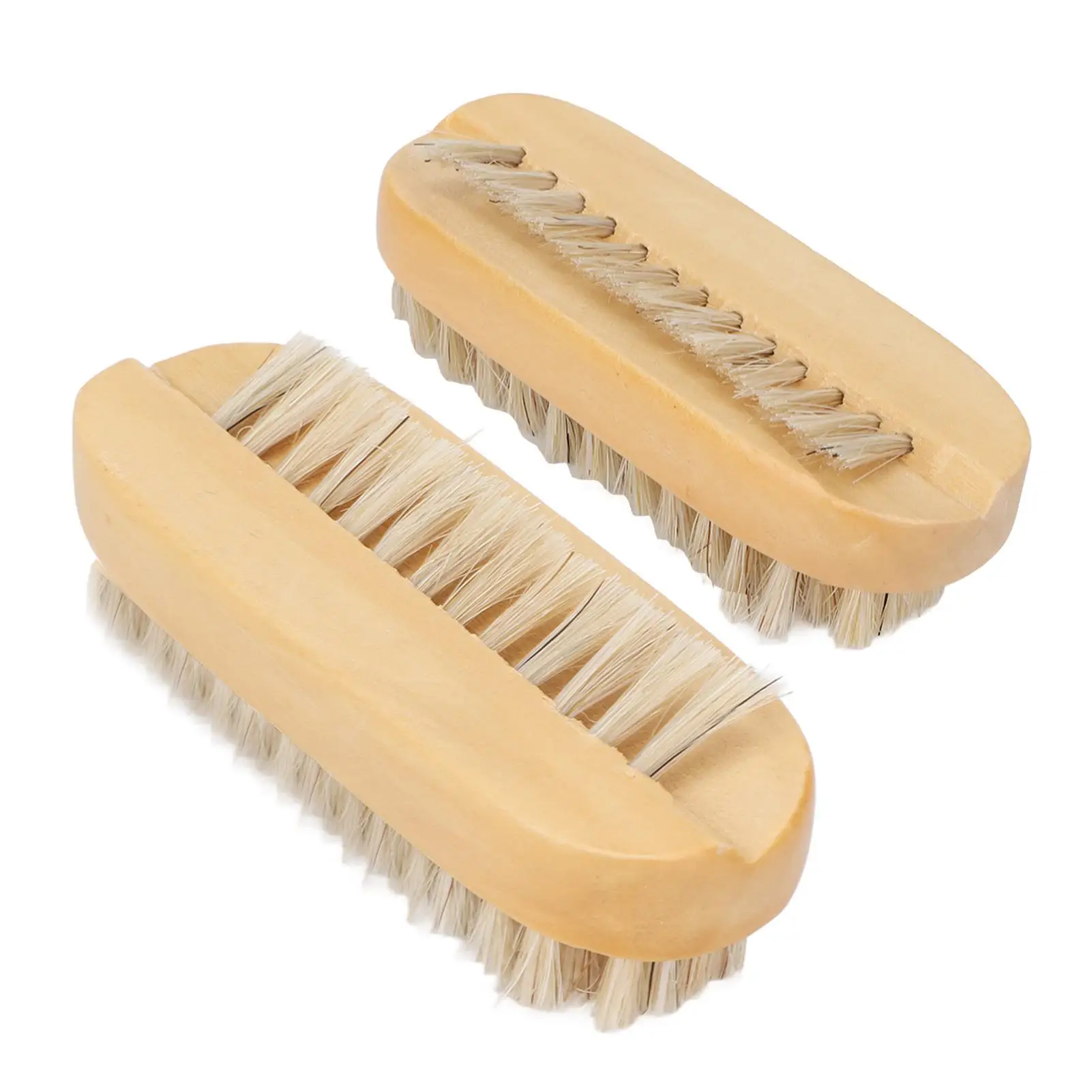 Multifunctional Wooden Double-Sided Nail Brush for men & Women - Nail Art Cleaning Tool & Manicure Accessory