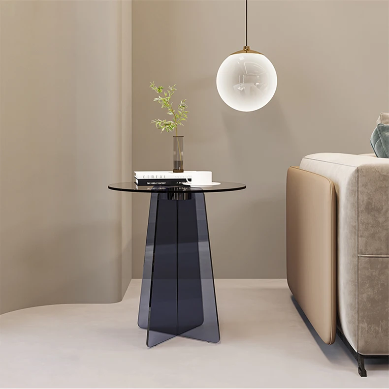 

# High Quality Modern Round Living Room Acrylic Coffee Table