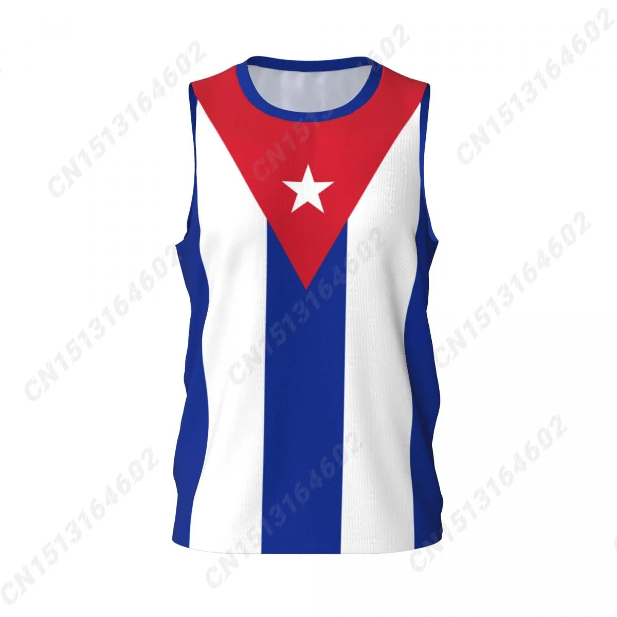 Custom Cuba Country Flag 3D Printed Basketball Goat T Shirt Men Summer T-shirt For Running Fitness For Gift