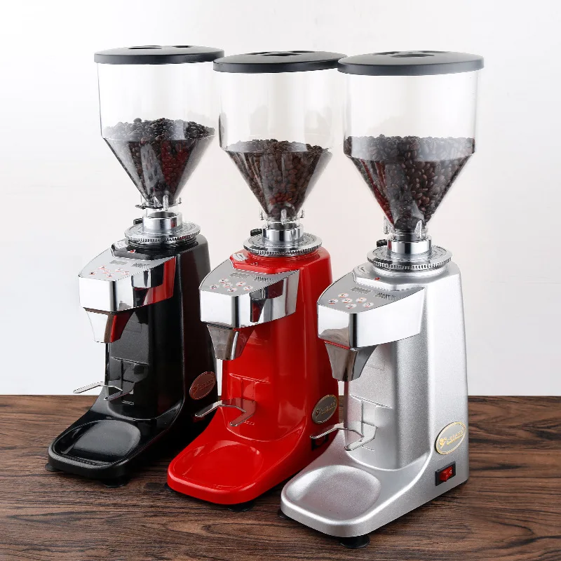 

Коммерческая электрическая кофемолка для кофейных зерен, итальянская, с функцией дозирования, для дома и бизнеса