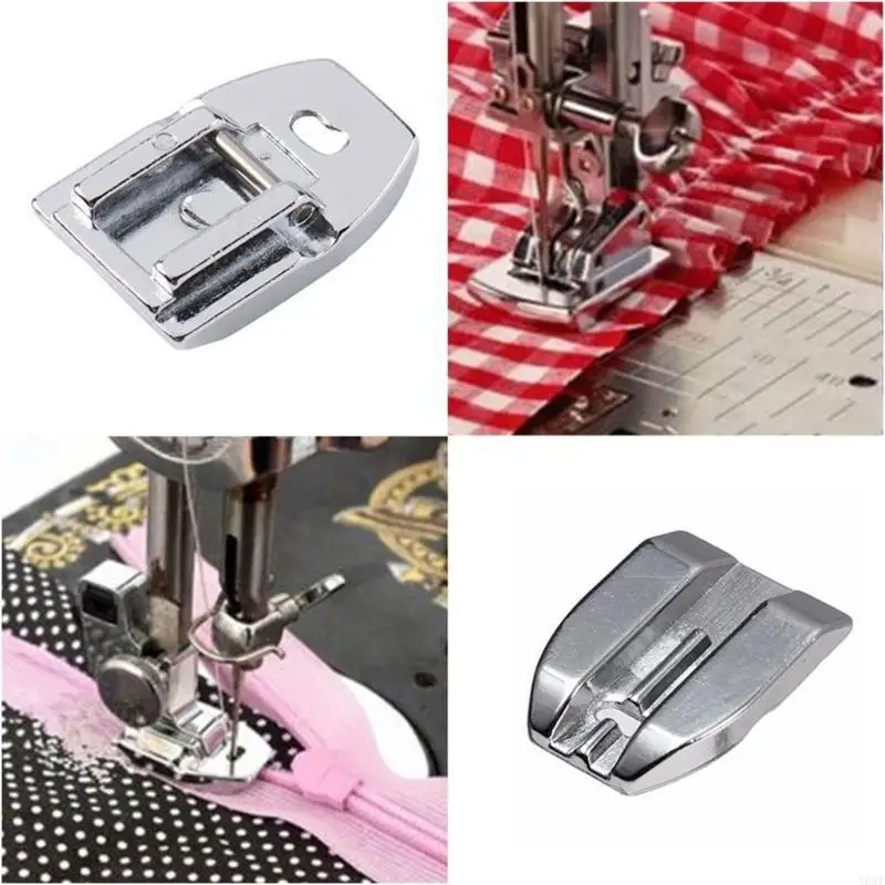 Niewidoczne zamki błyskawiczne maszyny do szycia stopa praktyczny zamek błyskawiczny stopa do domu y08e
