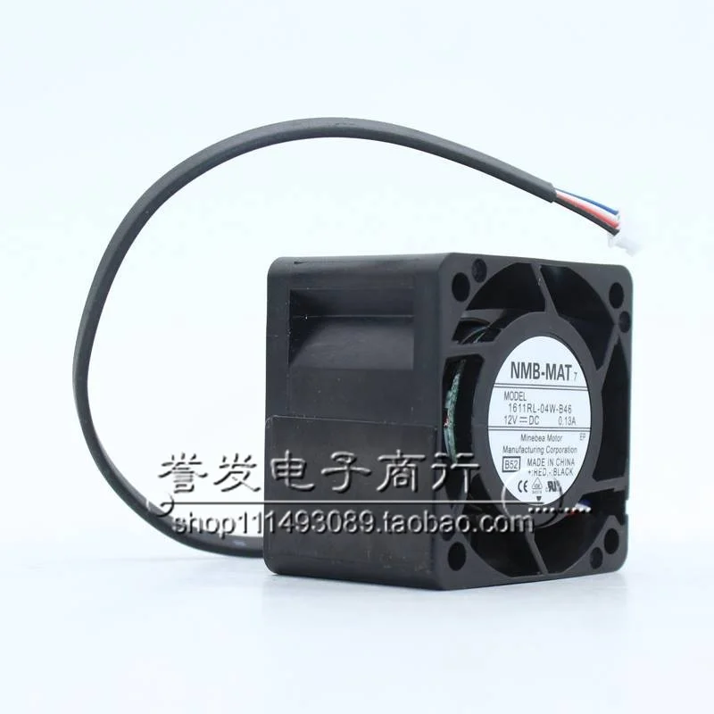 NIEUWE ORIGINELE 1611RL-04W-B46 12 V 0.13A 4028 40x40x28mm KOELVENTILATOR RADIATOR