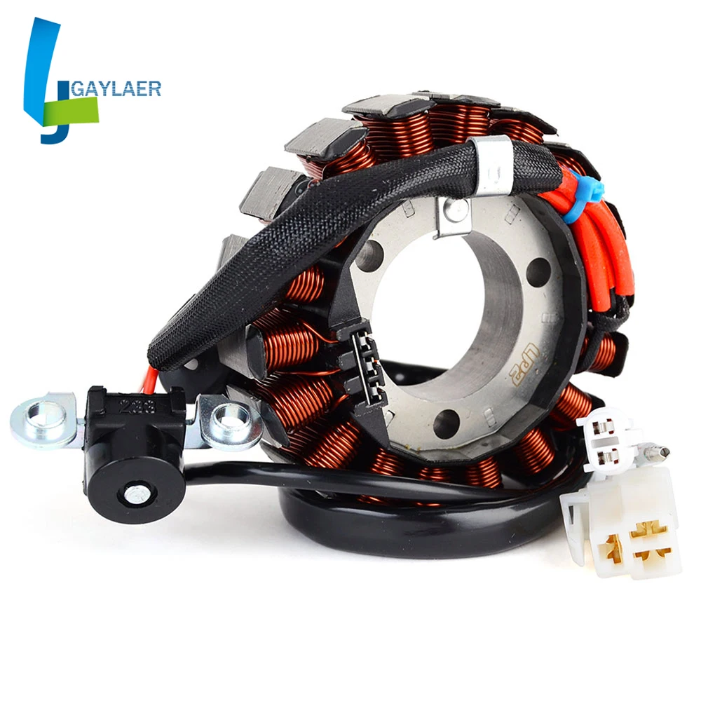 

Катушка статора мотоцикла для Yamaha YBR125ED/51D 2012 YBR125ED/3D9 2008-2014 YB125 YB125SPD 2008 3D9-H1410-12 3D9-H1410-10